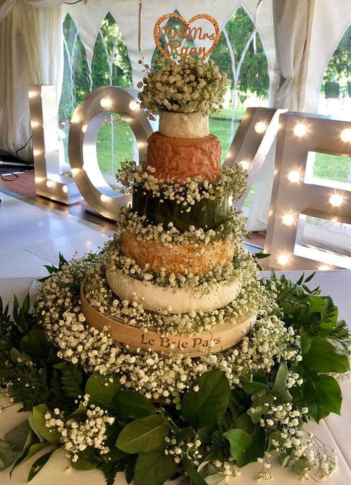 Cheese Wedding Cake